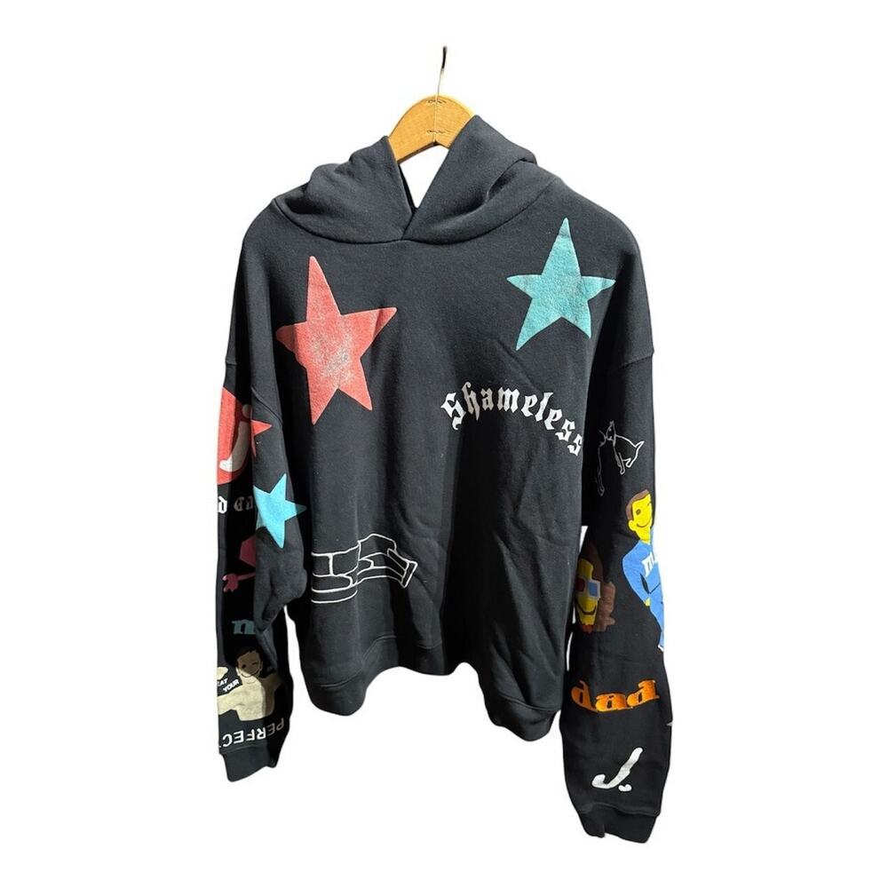 CPFM CACTUS PLANT FLEA MARKET X MARC JACOBS TATTOO HOODIE LARGE